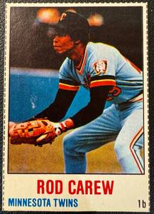 lot 19C image: Rod Carew 1978 Hostess #140 Vintage Minnesota Twins Baseball Cards - Rare, nice condition