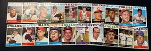 lot 36C image: 1964 Topps 20 Card Lot Vintage Baseball Cards - Willie McCovey, Roy Sievers, Jim Fregosi