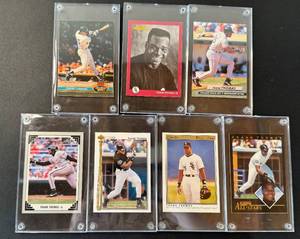 lot 46C image: Frank Thomas 7 Card Baseball Lot