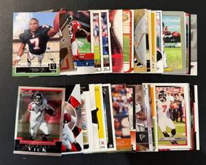 lot 79B image: 30 Card Michael Vick Football Lot