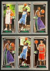 lot 62A image: Carmelo Anthony 2 RC Lot 2004 Topps M3 #113 Rookie Basketball Cards