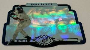 lot 67A image: Kirby Puckett Die Cut 1996 Upper Deck SPx #36 Minnesota Twins Baseball Card