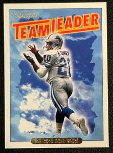 lot 70A image: Barry Sanders 1993 Tops Gold #174 Football Card