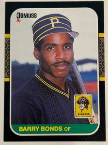 lot 29E image: Barry Bonds RC 1987 Donruss #361 Rookie Baseball Card