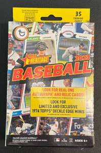 lot 34E image: 2023 Topps Heritage Baseball Hanger Box