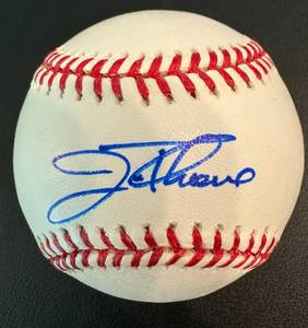 lot 30D image: Jim Thome Autographed MLB Baseball with PSA COA
