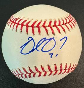 lot 54D image: Delmon Young Autographed MLB Baseball - Obtained at 2010 Twins Fest