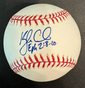 lot 56D image: Kyle Gibson Autographed MLB Baseball - Obtained at 2011 Twins Fest - Minnesota Twins