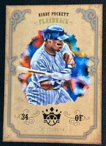 lot 43E image: Kirby Puckett 2019 Donruss Diamond King Flashback #DKF-KP - Minnesota Twins Baseball
