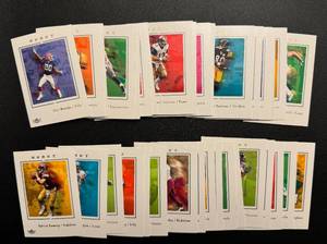 lot 21F image: 2013 Fleer Avant 35 Football Card Lot