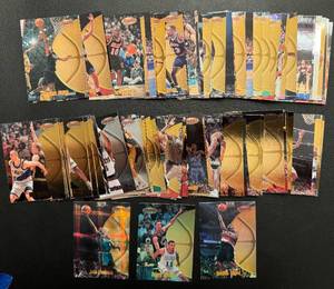 lot 22F image: 1997-98 NBA Bowmans Best 84 Basketball Card Lot