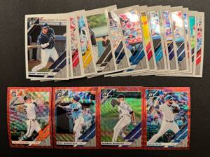 lot 23F image: 2019 MLB Donruss Optic 20 Card Baseball Lot