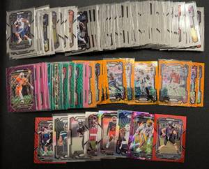 lot 26F image: Large Lot of 2023 NFL - All Rookies and Prizms - Silvers, Reds, Pinks, Greens, and Oranges Football Cards