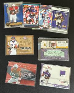 lot 45F image: Michael Bennett Football Card Lot - Includes Auto, Relic, Numbered Cards, Rookie, and more