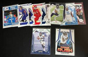 lot 54F image: 2021 NFL Rookie Card Lot - Football Cards