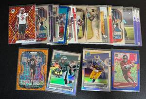 lot 77F image: 2020 NFL Rookie Card Lot - Football Cards