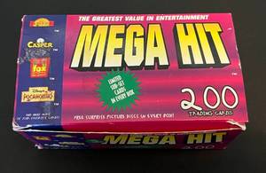 lot 45B image: Mega Hit Trading Card Packs - 34 Sealed Packs - Pocahontas, Casper, Lin King, Power Rangers and More