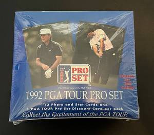 lot 47B image: 1992 PGA Tour Golf Pro Set Factory Sealed Box