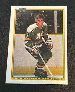 lot 107B image: Mike Modano RC 1990 Bowman #188 Minnesota North Stars Rookie Hockey Card