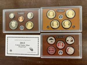 lot 62 image: 2013 US Mint Proof Set