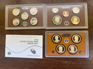 lot 63 image: 2014 US Mint Proof Set