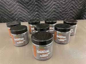 lot 70 image: Lot of 7 inVitamin Activated Charcoal Tooth & Gum Powder - Natural Cinnamint Flavor