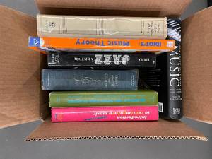 lot 95 image: Lot of Music Theory and History Books