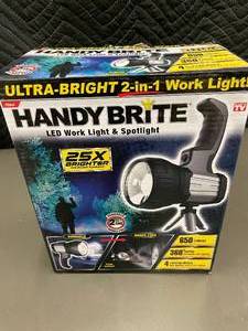 lot 107 image: Handy Brite LED Work Light & Spotlight - Ultra-Bright 2-in-1