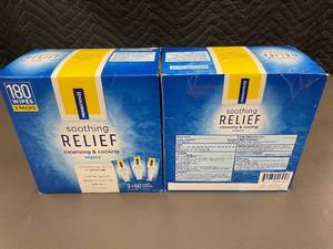 lot 35 image: MD 5 - Preparation H Soothing Relief Cleansing & Cooling Wipes - 180 Count