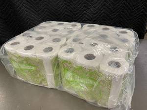 lot 41 image: Pack of JUST. Bath Tissue - 12 Rolls, 220 Sheets per Roll