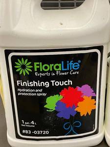 lot 20 image: M3 - Lot of Floral Care Products Including FloraLife and RosePro