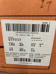 lot 39 image: Back room  - Lot of 36 Pairs Leggs to Go Ultra Sheer Pantyhose - MedTall Coffee