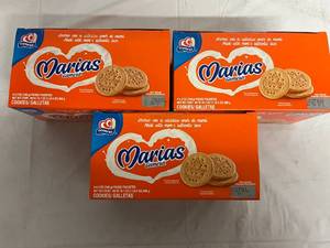 3 Boxes of Marias Gamesa Cookies