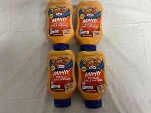 4 Bottles of Kraft Mayo Buffalo Style Dressing