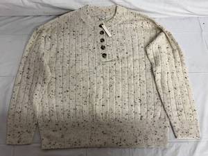 Madewell Donegal Bowden Henley Sweater - XL