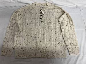 Madewell Donegal Bowden Henley Sweater - S
