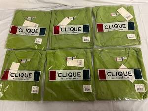 6 Green Polo Shirts - 3XL