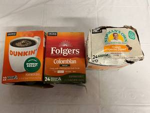 3 Packs of Assorted Decaf K-Pods