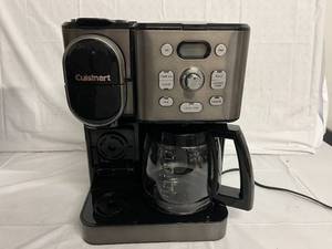 Cuisinart Black Stainless Coffee Center 2-in-1