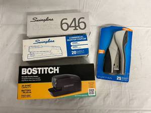 4 Variety Staplers
