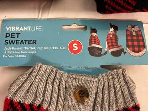 5 Dog Sweaters- Small