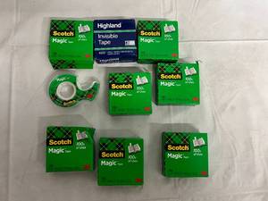 9 Rolls of MagicInvisible Tape