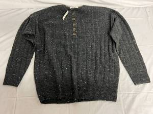 Madewell Donegal Bowden Henley Sweater - S