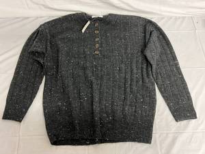 Madewell Donegal Bowden Henley Sweater - S