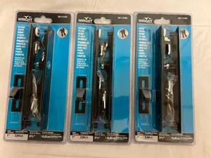 3 Wright Keyed Patio Door Flush Handles