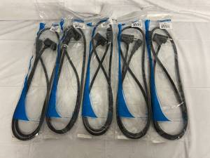 5 6ft 16AWG Power Cords