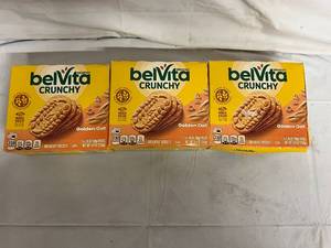 3 Boxes of Belvita Crunchy Breakfast Biscuits
