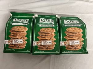3 Bags of Tates Walnut Chocolate Chip Cookies