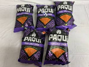 5 Bags of Paqui Fiery Chile Limon Chips