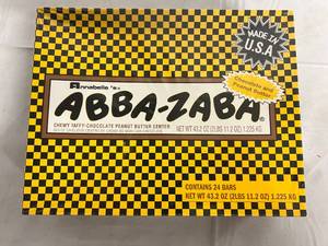 24 Bars of Abba-Zabba Chewy Taffy
